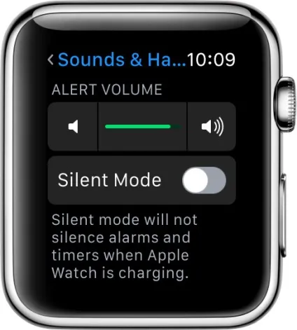 Як змінити налаштування звук на apple watch і активувати беззвучний режим як включити і вимкнути