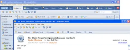 Як налаштовувати ibm lotus notes v8 для користувачів microsoft outlook - програмні продукти