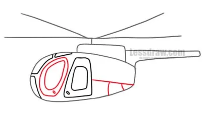 Як намалювати вертоліт дитині, lessdraw (вертоліт) Як намалювати вертоліт дитині, lessdraw