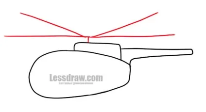 Як намалювати вертоліт дитині, lessdraw (намалювати) Як намалювати вертоліт дитині, lessdraw