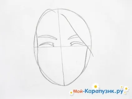 Як намалювати обличчя дівчини олівцем поетапно (особа) Як намалювати обличчя дівчини олівцем поетапно