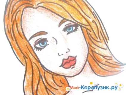 Як намалювати обличчя дівчини олівцем поетапно (намалювати) Як намалювати обличчя дівчини олівцем поетапно