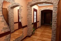 Як обробити арку з гіпсокартону декоративним камінням і шпалерами (камінням) Як обробити арку з гіпсокартону декоративним камінням і шпалерами