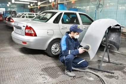 Як здійснюється фарбування авто на заводі (фарбування) Як здійснюється фарбування авто на заводі