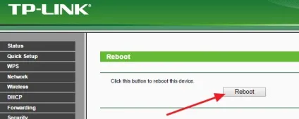 Як перезавантажити роутер tp-link