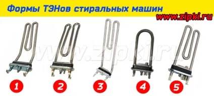 Як підібрати тен для пральної машини (тен для пральної машини) Як підібрати тен для пральної машини
