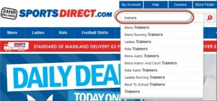 Як купувати на sports direct (sports) Як купувати на sports direct