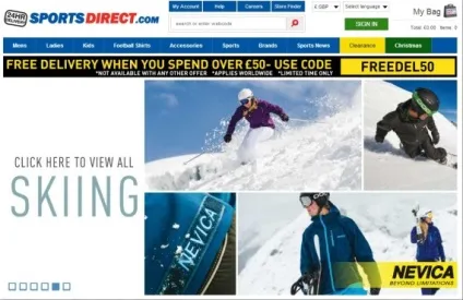 Як купувати на sports direct (потрібно буде зробити) Як купувати на sports direct