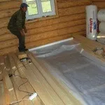 Як правильно утеплити підлогу в лазні - схема утеплення підлоги (теплоізоляція) Як правильно утеплити підлогу в лазні - схема утеплення підлоги