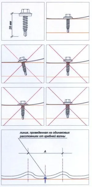 Як правильно класти металочерепицю на дах відео (як правильно класти металочерепицю відео) Як правильно класти металочерепицю на дах відео