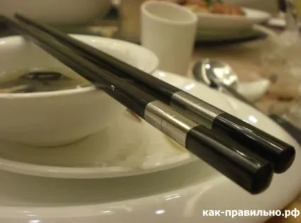 Як правильно користуватися китайськими паличками (паличками) Як правильно користуватися китайськими паличками