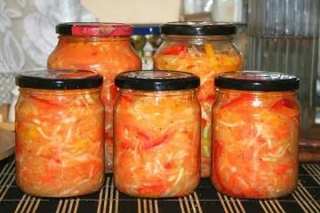 Як приготувати салат осінній на зиму для всієї родини (салат) Як приготувати салат осінній на зиму для всієї родини