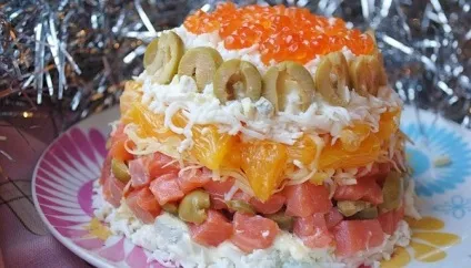 Як приготувати салат - царський (рецепт) Як приготувати салат - царський
