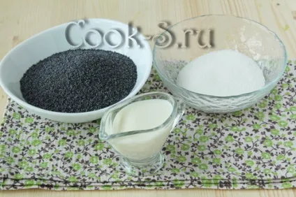 Як приготувати макову начинку для рулету - рецепт з фото