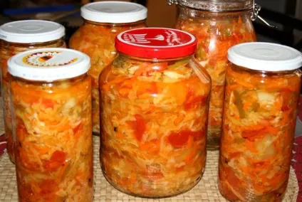 Як приготувати салат осінній на зиму для всієї родини (салат) Як приготувати салат осінній на зиму для всієї родини