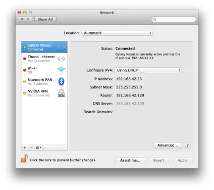 Як розшарити інтернет з android-смартфона на mac через usb, - новини зі світу apple (apple) Як розшарити інтернет з android-смартфона на mac через usb, - новини зі світу apple