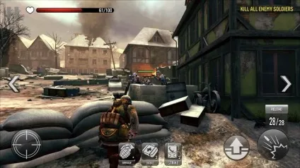 Зламаний frontline commando ww2 (мод багато грошей) на андроїд