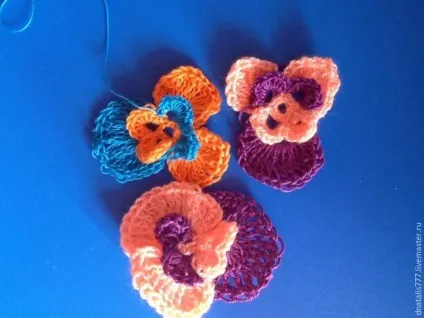 В'яжемо братки гачком легко і просто - ярмарок майстрів - ручна робота, handmade (просто) В'яжемо братки гачком легко і просто - ярмарок майстрів - ручна робота, handmade