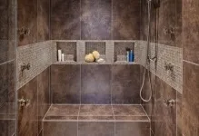 Як зробити душову кабіну з плитки піддон своїми руками, фото кахлю, душ вбудований, (зробити) Як зробити душову кабіну з плитки піддон своїми руками, фото кахлю, душ вбудований,