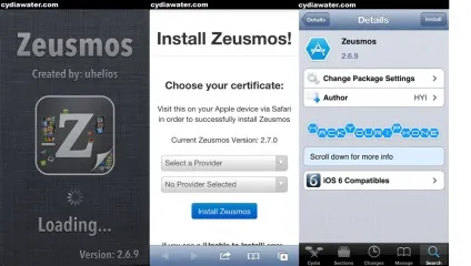 Як завантажити zeusmos з cydia (how to download cydia without jailbreak) Як завантажити zeusmos з cydia