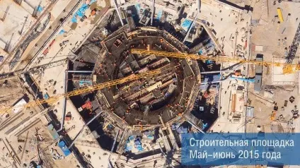 Як будується лахта-центр в Пітері, мир в фотографиях (рахунок сили тертя) Як будується лахта-центр в Пітері, мир в фотографиях