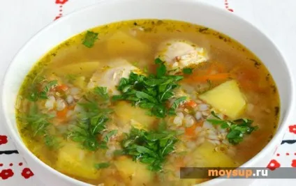 Як зварити смачний гречаний суп з курячим м'ясом (смачний) Як зварити смачний гречаний суп з курячим м'ясом