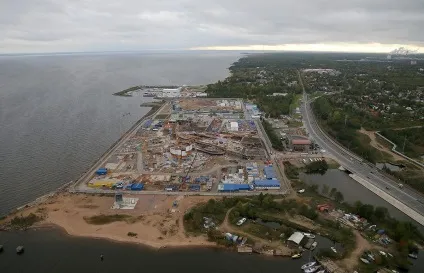 Як будується лахта-центр в Пітері, мир в фотографиях (лахта-центр) Як будується лахта-центр в Пітері, мир в фотографиях