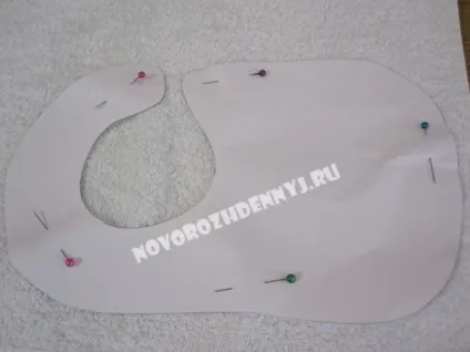 Як зшити нагрудник для малюка (дитини) своїми руками, догляд за новонародженим (дитини) Як зшити нагрудник для малюка (дитини) своїми руками, догляд за новонародженим