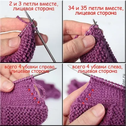 Як зв'язати шкарпетки без шва на кругових спицях - ярмарок майстрів - ручна робота, handmade (в'язані шкарпетки) Як зв'язати шкарпетки без шва на кругових спицях - ярмарок майстрів - ручна робота, handmade