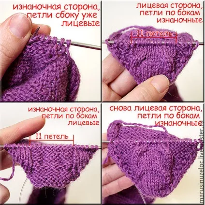 Як зв'язати шкарпетки без шва на кругових спицях - ярмарок майстрів - ручна робота, handmade (в'яжемо спицями) Як зв'язати шкарпетки без шва на кругових спицях - ярмарок майстрів - ручна робота, handmade