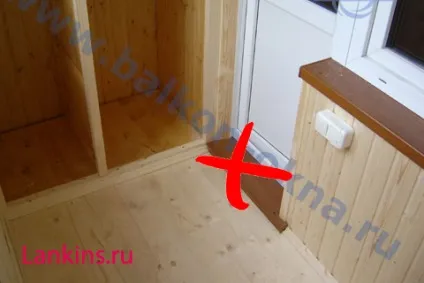 Як встановити поріг на балкон (поріг на балкон) Як встановити поріг на балкон