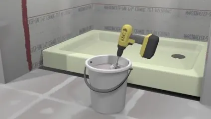 Як викласти плиткою душову