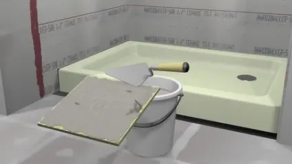 Як викласти плиткою душову