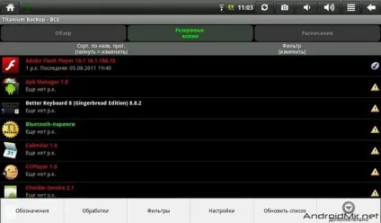 Як відновити дані на android з titanium backup (настройка) Як відновити дані на android з titanium backup