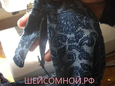 Як замінити блискавку на брюках (правій стороні брюк) Як замінити блискавку на брюках