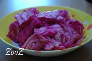 Капуста червона (маринована) рецепт з фотографіями (рецепт) Капуста червона (маринована) рецепт з фотографіями