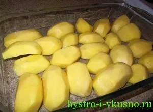 Картопля з куркою в молоці, швидко і смачно