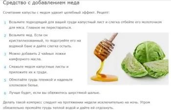 Капустяний лист при мастопатії - дізнайтеся найефективніші рецепти (самі) Капустяний лист при мастопатії - дізнайтеся найефективніші рецепти