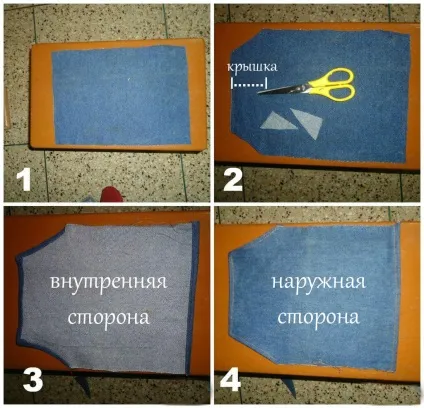 Клатч з джинсів cвоими руками (джинсів) Клатч з джинсів cвоими руками