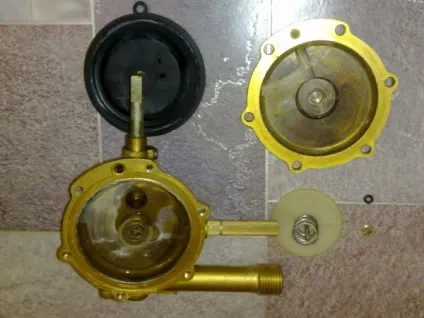 Заміна мембрани в газовій колонці (колонці) Заміна мембрани в газовій колонці