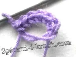 Кільце амигуруми гачком
