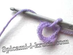 Кільце амигуруми гачком