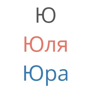 Красиві картинки букви ю