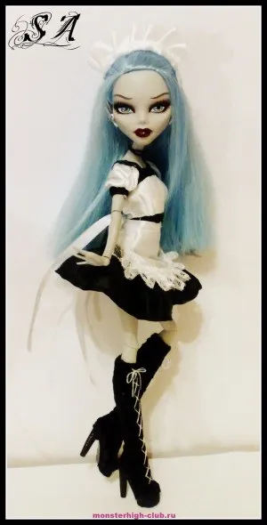 Костюм - аніме покоївка, monster high (high) Костюм - аніме покоївка, monster high