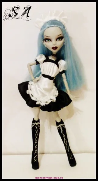 Костюм - аніме покоївка, monster high (monster) Костюм - аніме покоївка, monster high