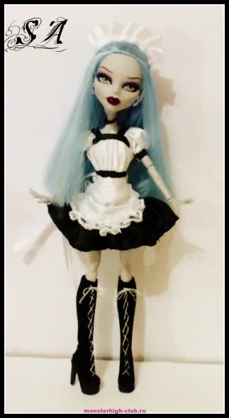 Костюм - аніме покоївка, monster high (аніме) Костюм - аніме покоївка, monster high