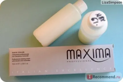 Крем-фарба для волосся vitalfarco maxima vital hair з кератином і керамідами - «професійна (професійна) Крем-фарба для волосся vitalfarco maxima vital hair з кератином і керамідами - «професійна