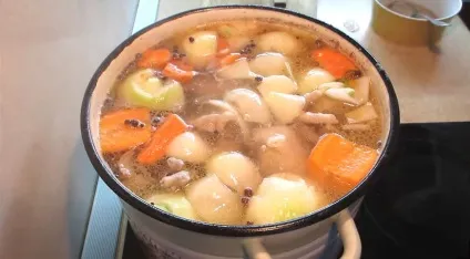 Курячий холодець - холодець з курячих лапок (рецепт з фото) (покроково) Курячий холодець - холодець з курячих лапок (рецепт з фото)
