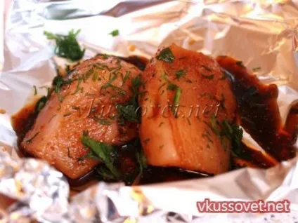 Куряче філе зі стручкової квасолею в фользі, рецепт з фото покроковий (з фото) Куряче філе зі стручкової квасолею в фользі, рецепт з фото покроковий