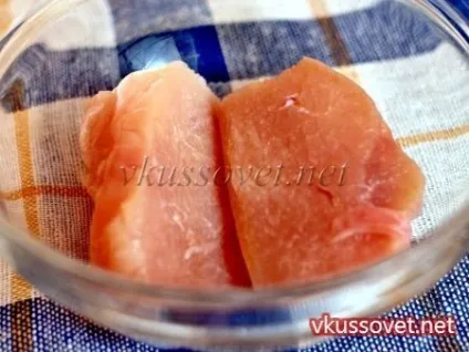 Куряче філе зі стручкової квасолею в фользі, рецепт з фото покроковий (з фото) Куряче філе зі стручкової квасолею в фользі, рецепт з фото покроковий